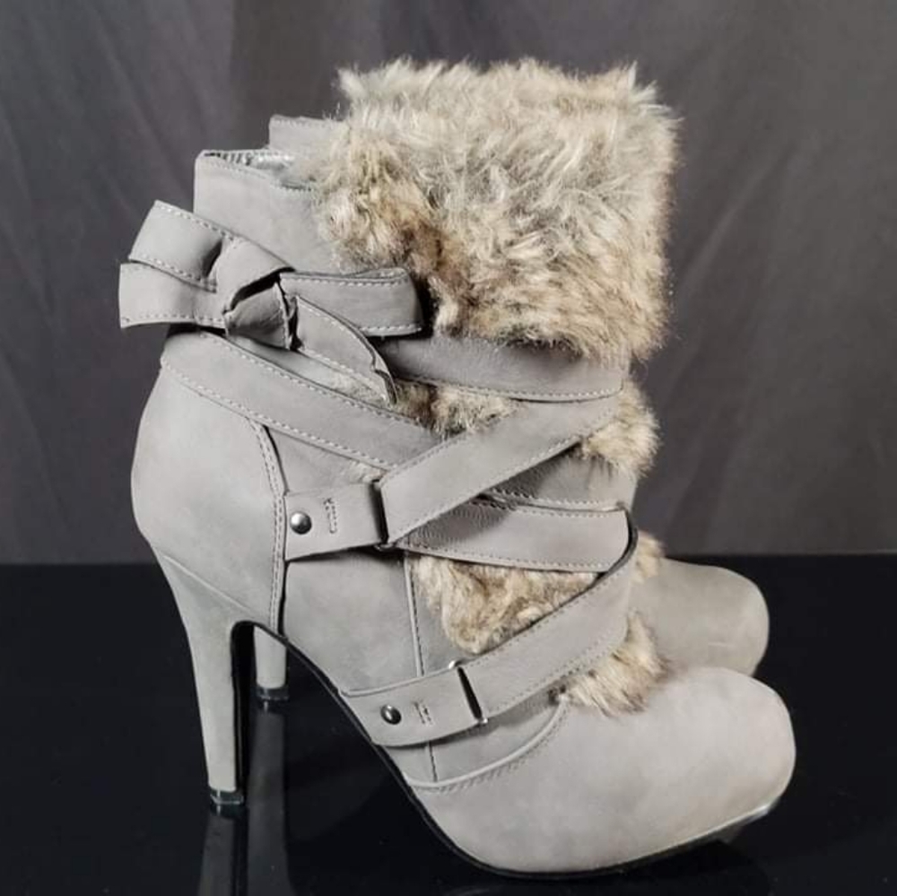 Just Fab high heel boots size 7.5